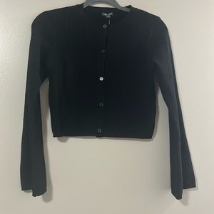 NWT Wild Fable Black Cardigan S